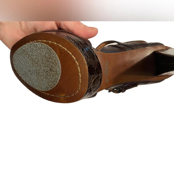 Anthropologie No 704b. Verna Heel Sz 8 - Picture 8 of 9